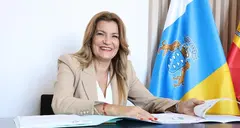 La vicepresidenta, Mar&iacute;a Jes&uacute;s Tovar.