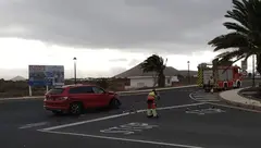 Accidente ocurrido en Costa Teguise.