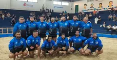Equipo del Tinajo que se ha clasificado para la semifinal del jueves