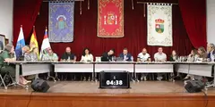 Imagen de Carmen Guadalupe en el &uacute;ltimo pleno celebrado en Yaiza.
