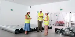 Isidro P&eacute;rez, Marlene Romero y Carmen Medina.