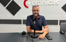 Francisco Aparicio en el programa "A buena hora" de Cr&oacute;nicas Radio.