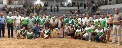Foto de familia tras la importante victoria del Tao