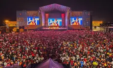 P&uacute;blico asistente a la Final del Mundial en Arrecife.