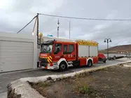 Imagen del cami&oacute;n de los bomberos.
