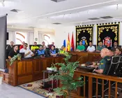 El alcalde Yonathan de León presidió hoy la Junta Local Extraordinaria de Seguridad para los despliegues por las Fiestas de San Ginés.