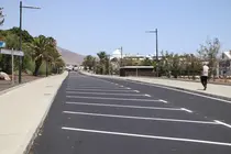 Nuevos aparcamientos en Playa Blanca.