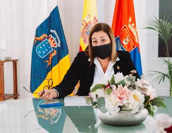 Astrid Pérez, alcaldesa de Arrecife, capital de Lanzarote