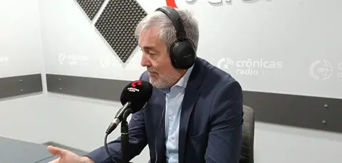 Fernando Clavijo en el programa "A Buena Hora" de Crónicas Radio.