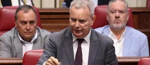 Sebastián Franquis durante su comparecencia.