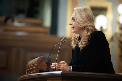 Cristina Valido en el Congreso de los Diputados