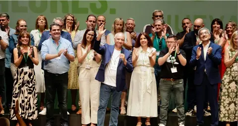 Luis Campos el d&iacute;a que fue elegido presidente de la organizaci&oacute;n.