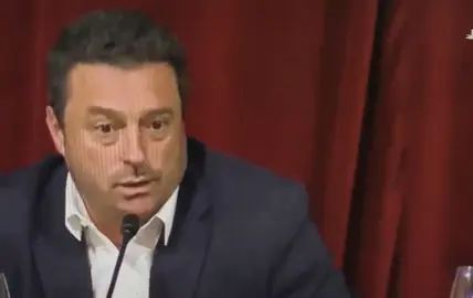 Imagen de la retransmisi&oacute;n del pleno de este jueves en Yaiza.