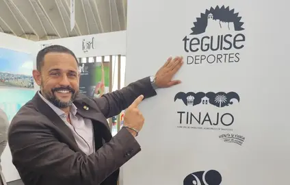 Alejandro Ram&iacute;rez, concejal de Deportes y Participaci&oacute;n Ciudadana del Ayuntamiento de Teguise.