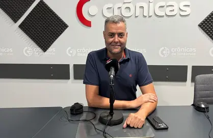 Francisco Aparicio en el programa "A buena hora" de Cr&oacute;nicas Radio.