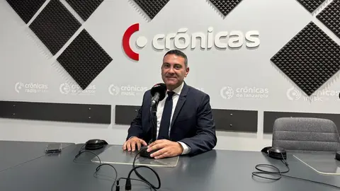 Oswaldo Betancort en el programa "A Buena Hora" de Cr&oacute;nicas Radio.