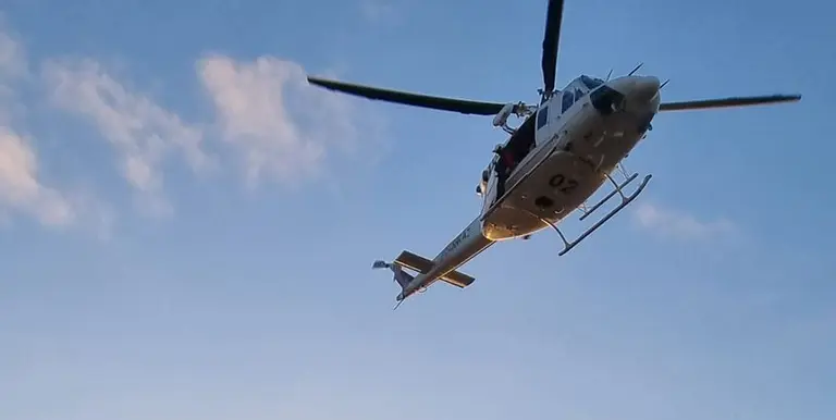 Imagen de Archivo de una actuaci&oacute;n con helic&oacute;ptero.