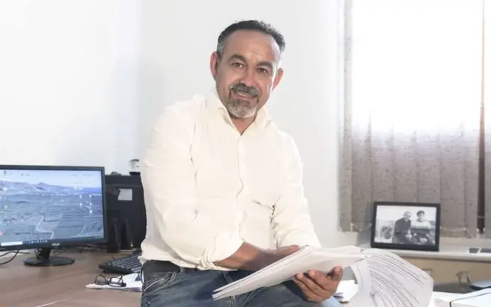 Víctor Robayna, secretario general de Coalición Canaria en Haría.