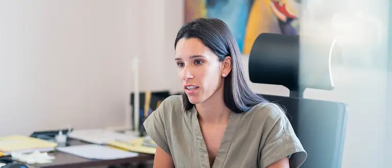 Aroa Revelo, consejera del Cabildo de Lanzarote.