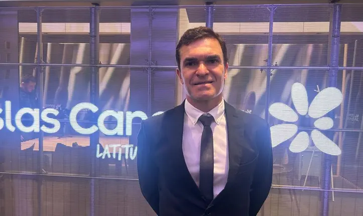 Héctor Fernández, consejero  delegado de la Sociedad de Promoción Exterior de Lanzarote.