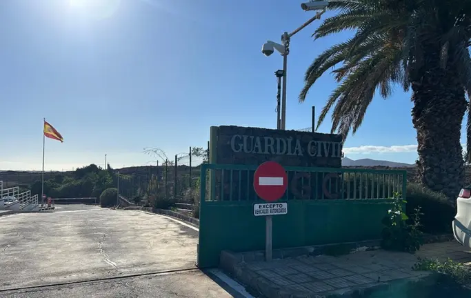 Puesto de la Guardia Civil en Costa Teguise.