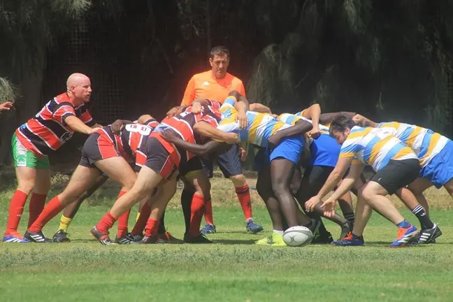 Melé entre jugadores del LRC y Maspalomas.