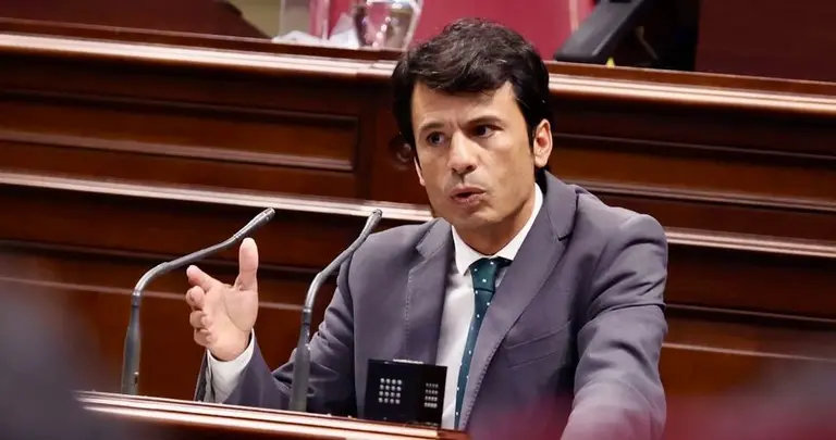 Marcos Bergaz durante su intervención