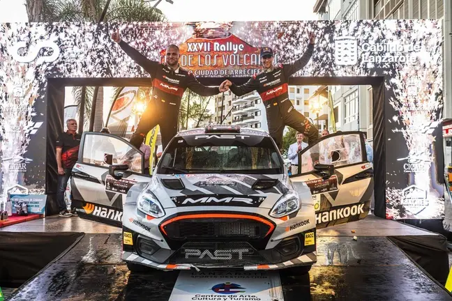 Ganadores del Rally isla de los Volcanes 2025.