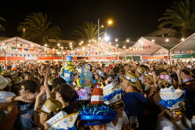 Baile del sombrero en San Bartolomé.