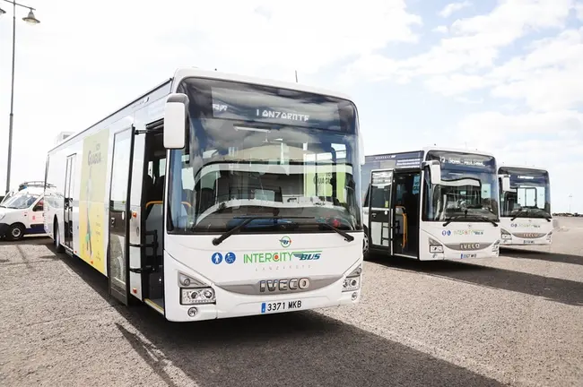 Guaguas interurbanas.
