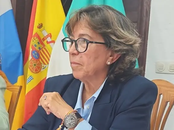 Rita Hern&aacute;ndez, primer teniente de alcalde y concejal de Turismo del Ayuntamiento de Teguise.