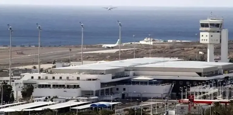 Imagen de archivo del aeropuerto de Lanzarote.
