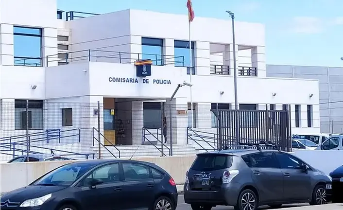 Imagen de la Comisaría de la Policía Nacional en Arrecife. 