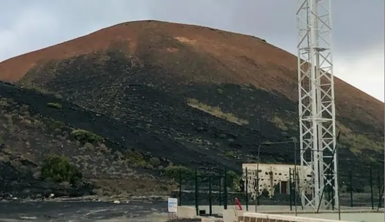 Imagen de la polémica antena.