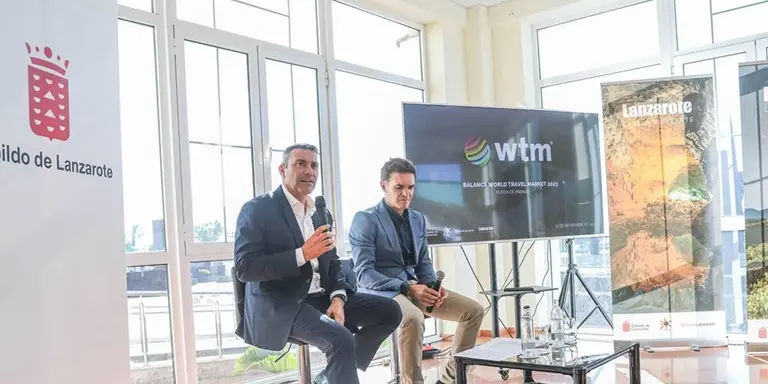 Oswaldo Betancort y Héctor Fernández.