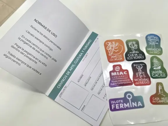 Pasaporte infantil de los CACT.