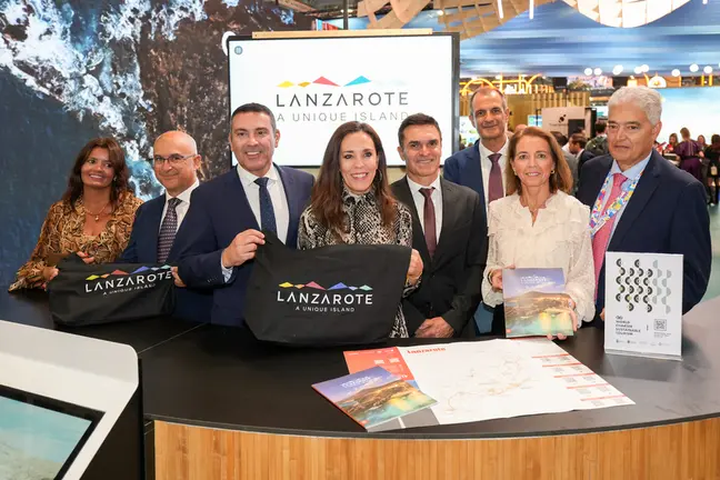 Delegación de Lanzarote en la World Travel Market.