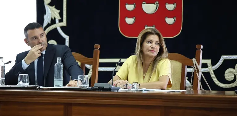 Oswaldo Betancort y María Jesús Tovar.