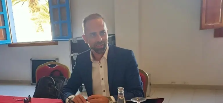 Jonás Álvarez, en sesión plenaria