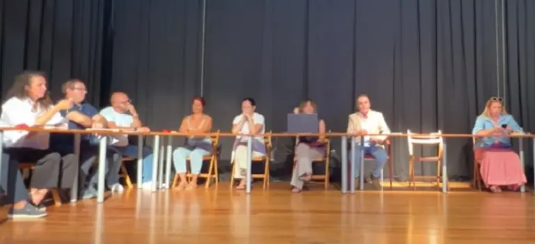 Imagen de un pleno celebrado en Tinajo. 