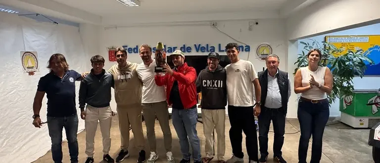 Entrega de trofeos Campeonato de Patrones Noveles.