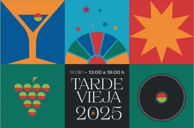 Cartel promocional de la tarde vieja 2025 en El Almacén.