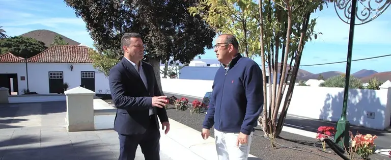 &Oacute;scar Noda y Rub&eacute;n Arca.