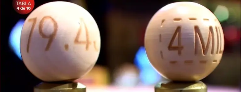 N&uacute;mero premiado con el Gordo de Navidad del a&ntilde;o 2025.