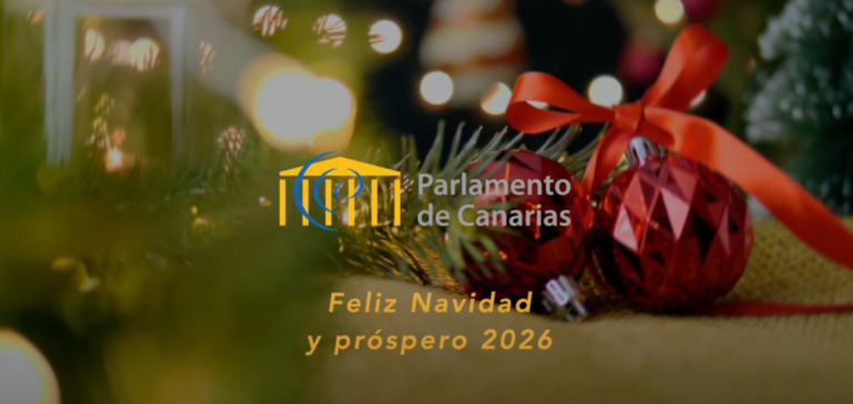 Felicitaci&oacute;n navide&ntilde;a del Parlamento de Canarias.