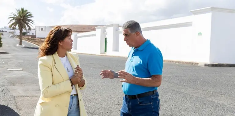 Olivia Duque y Eugenio Robayna.