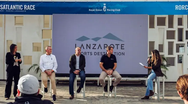 Presentaci&oacute;n de RORC Transatlantic 2026 en Marina Lanzarote.