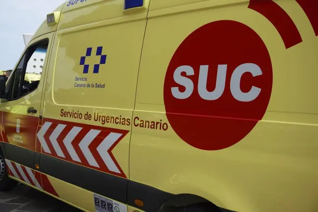 Imagen de una ambulancia del SUC.