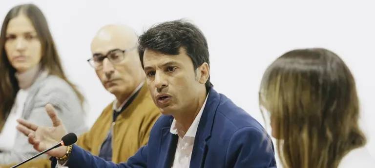 Marcos Bergaz (PSOE) en pleno de Teguise y La Graciosa.