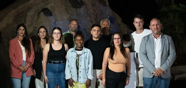 Equipo de CC en el municipio de T&iacute;as.